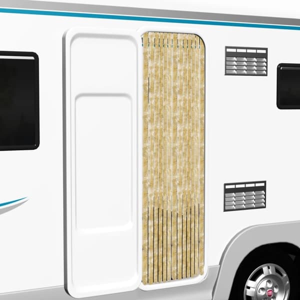 Netskærme til vinduer - Living insektgardin 90x200 cm chenille beige
