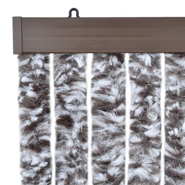 Hyönteissuojat - Living Hyönteisverho ruskea ja beige 56x200 cm Chenille