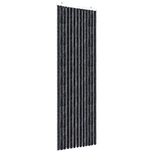 Myggnät för fönster - Living Insektsdraperi antracit 56x185 cm chenille