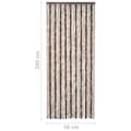 Miniatyrbillede 6 af 6: Netskærme til vinduer - Living insektgardin 56x200 cm chenille beige og lysebrun