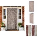 Miniatyrbillede 1 af 6: Netskærme til vinduer - Living insektgardin 56x200 cm chenille beige og lysebrun