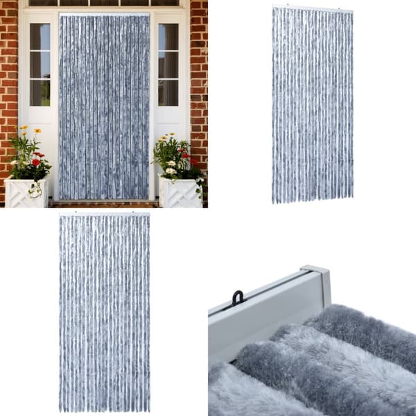 Insektgardin 100 x 220 cm sølvfarvet - Insektgardin - Insektgardiner - Home & Living