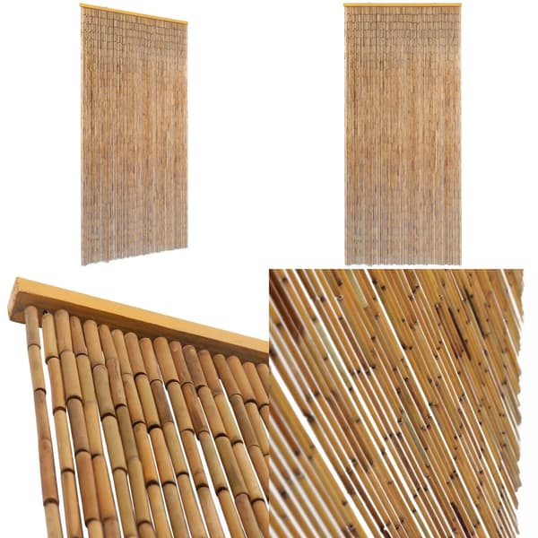 Dörrdraperi i bambu 90x220 cm - Dörrdraperi - Dörrdraperier - Home & Living