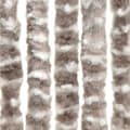 Miniatyrbild 6 av 7: Insektsdraperi taupe och vit 100x220 cm chenille - Insektsdraperier - Insektsdraperi - Home & Living