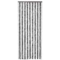 Miniatyrbillede 5 af 5: Insektgardin grå og hvid 90 x 220 cm chenille -  - Home & Living