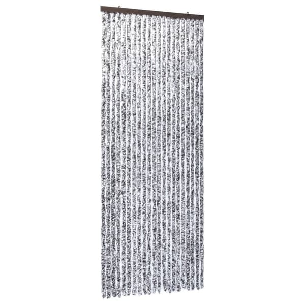 Insektsdraperi brun och beige 90x220 cm chenille - Insektsdraperi - Insektsdraperier - Home & Living