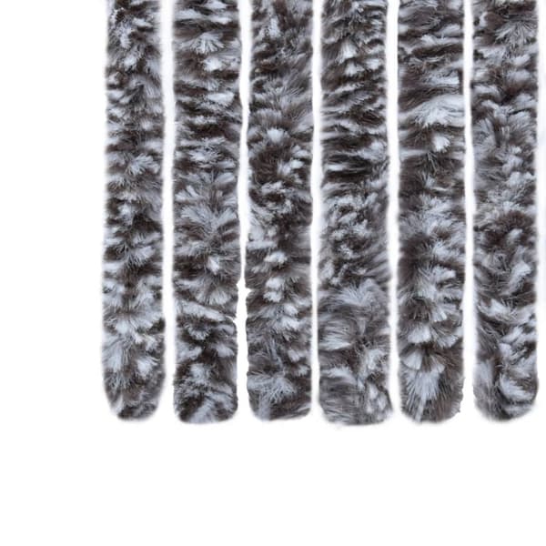 Insektsdraperi brun och beige 90x220 cm chenille - Insektsdraperi - Insektsdraperier - Home & Living
