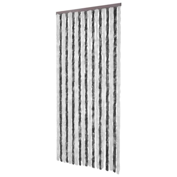 Hyönteisverho harmaa ja valkoinen 56x200 cm Chenille - Hyönteisverho - Hyönteisverhot - Home & Living