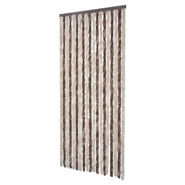 Hyönteisverho beige ja vaaleanruskea 90x220 cm Chenille -  - Home & Living