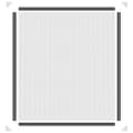 Miniatyrbild 7 av 9: Magnetiskt insektsnät för fönster vit 130x150 cm - Insektsnät - Insektsskärm - Home & Living
