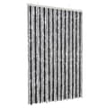 Pikkukuva 1 / 7: vidaXL Hyönteisverho harmaa ja musta 118x220 cm chenille
