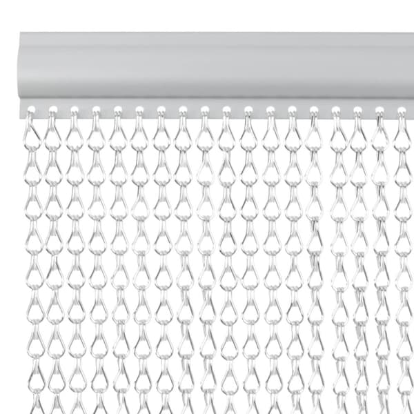 vidaXL Hyönteisverho oveen 80x212 cm alumiini