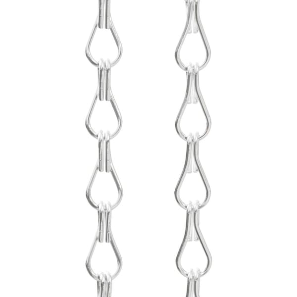 vidaXL Fluenett med kjede 56x186 cm aluminium