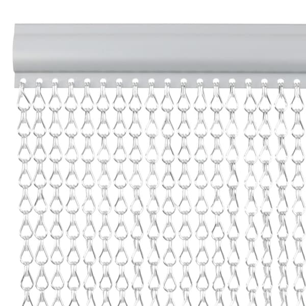 vidaXL insektskærm til dør 80x201 cm aluminium