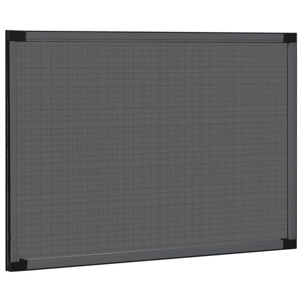 Expanderbart insektsnät för fönster antracit (75-143)x50 cm