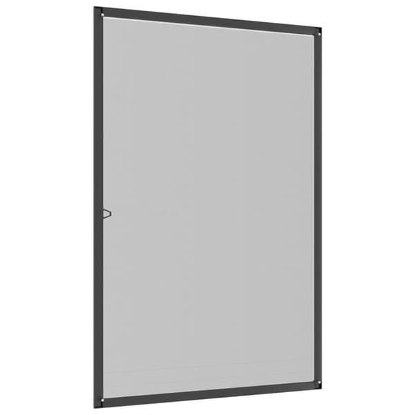 Insektsnät för fönster antracit 90x120 cm