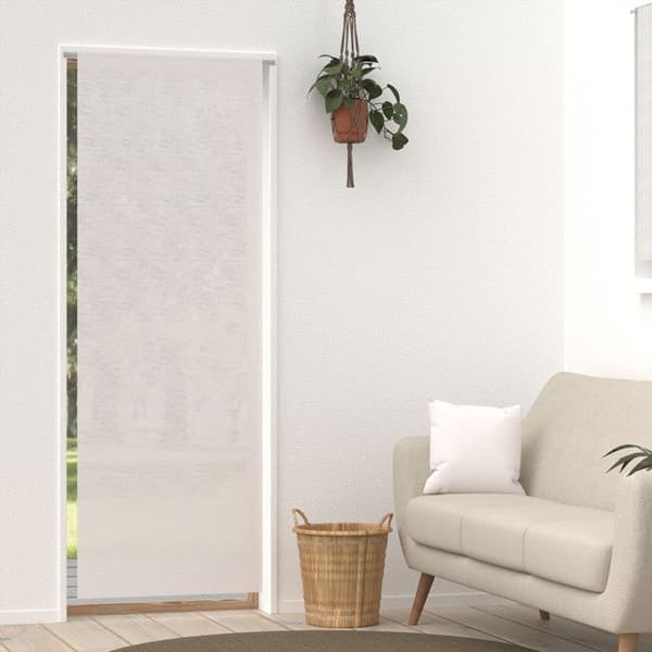 Fönstergardin LINEN vit