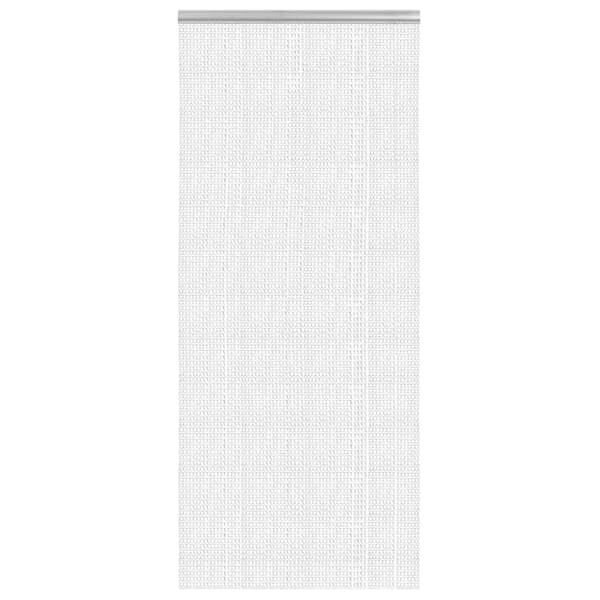 Myggdraperi för dörr 90x200 cm aluminium