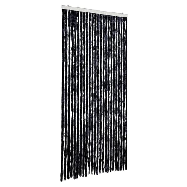 Insektsdraperi antracit 100x220 cm chenille