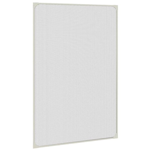Magnetiskt insektsnät för fönster vit 80x120 cm