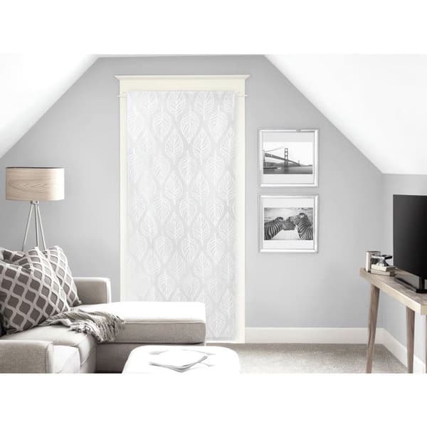 SOLEIL D'OCRE Brise bise Maud - 70x200 cm - Vit och grå