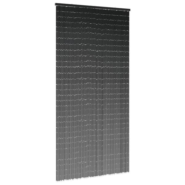 Insektsdörrgardin mörkgrå 100x220 cm bambu