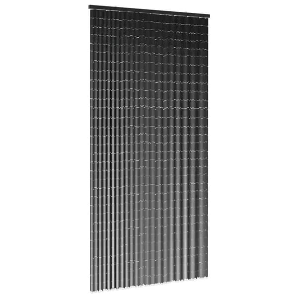 Insektsdörrgardin mörkgrå 90x220 cm bambu