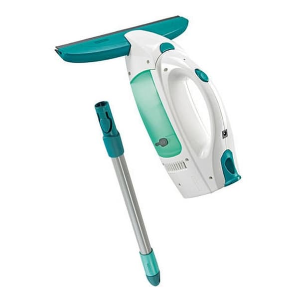 Leifheit 51001 Dry & Clean Fönsterdammsugare med handtag Blå, Vit