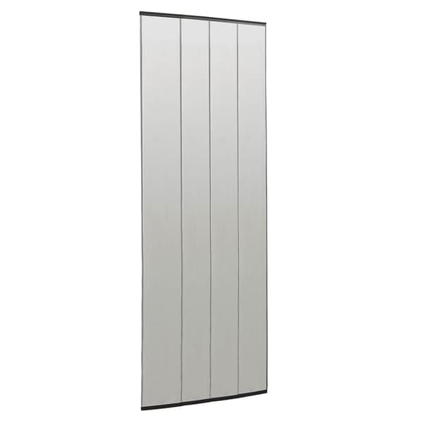 Insektsnät för dörr svart 100x220 cm polyester