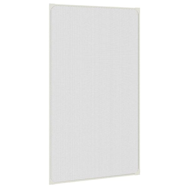 Magnetiskt insektsnät för fönster vit 80x140 cm