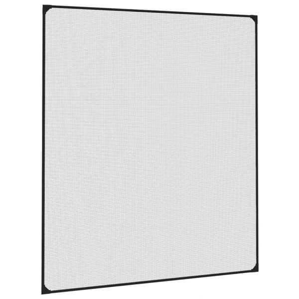 Magnetiskt insektsnät för fönster antracit 130x150 cm