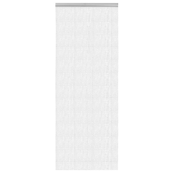 Myggdraperi för dörr 80x201 cm aluminium
