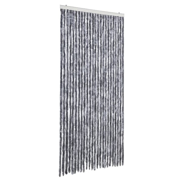 Insektsgardin silver 100x230 cm chenille