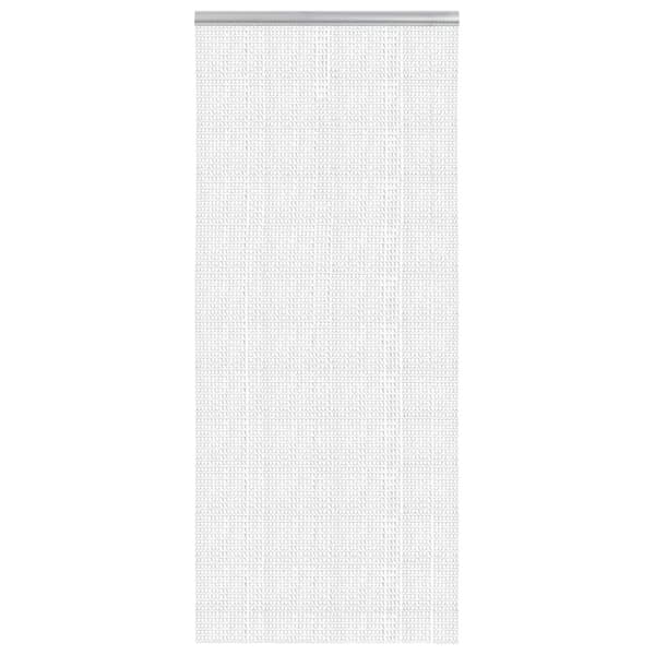 Myggdraperi för dörr 90x220 cm aluminium