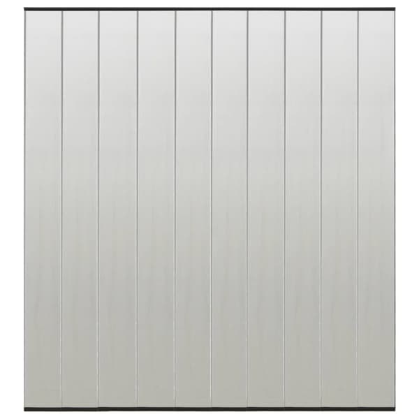 Insektsnät med 10 lameller för dörr svart 240x240 cm
