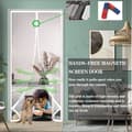 Miniatyrbild 2 av 6: OBOSOE Magnetisk myggnätsdörr, myggnätsdörr, ultrafint nät, kraftfulla magneter