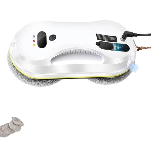 Vinduespudserrobot, kraftig sugeevne 2800Pa, fjernbetjent bekvemmelighed,Ja, HVID, EU