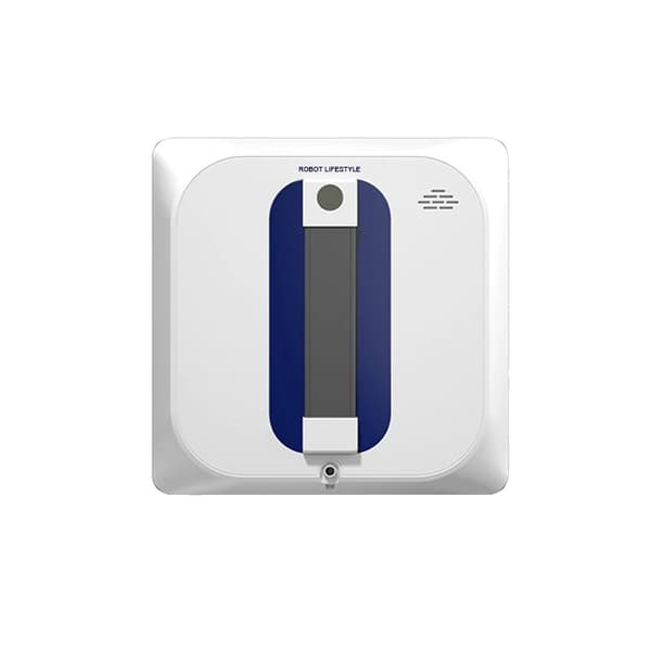 Robotfönsterputsare, 2500Pa sugkraft, fjärrkontroll och appstyrning,2.4G, Vit (100-240V)
