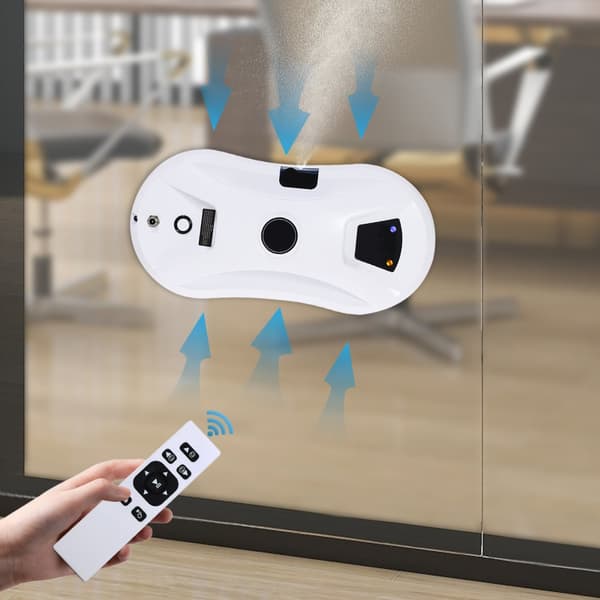 Fönsterputsrobot, ultratunn design, intelligent ruttplanering
