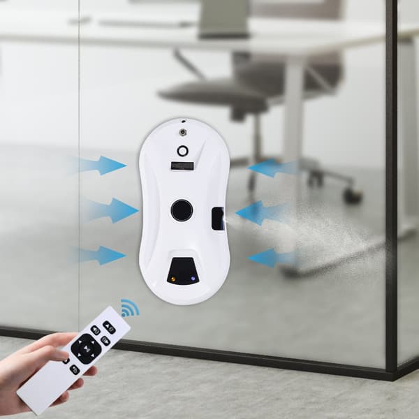 Fönsterputsrobot, ultratunn design, intelligent ruttplanering