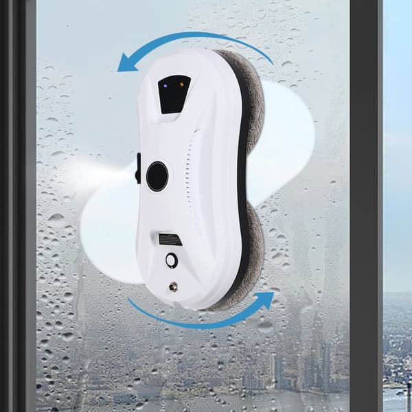 Fönsterputsrobot, ultratunn design, intelligent ruttplanering