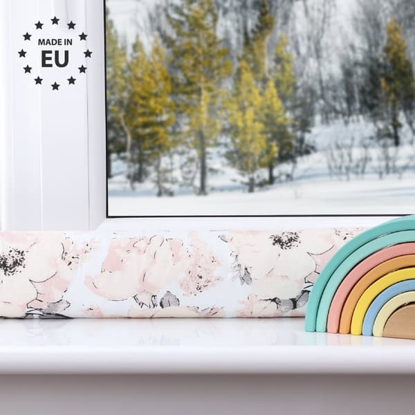 Side sleeper kudde säng orm kropp kudde 200 cm bomull - kudde lång säng rull sömn kudde nack rull kudde ros