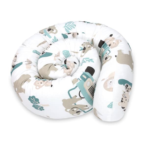 Side Sleeper Pude Seng Snake Body Pude 200 cm Bomuld - Lang Pude Seng Rulle Sovepude Nakke Rulle Afrika