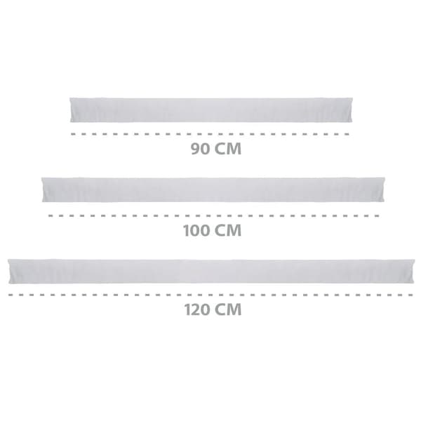 Draft Exclude Fönster eller Side Sleeper Kudde - Dekorativ Kudde Body Kudde Side Sovkudde Fönster Tätning Dörrmatta 120 cm Draft Stopper för Dörr och