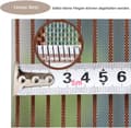Miniatyrbild 8 av 10: Magnetisk, självlåsande, genomskinlig vindskyddande skärm utan behov av borrning – hållbar dörrgardin som skyddar mot insekter och kattklösning