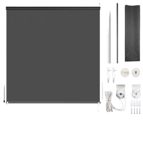 Blackout Rullegardiner, UV-beskyttelse, Termisk Isolering,140x240cm