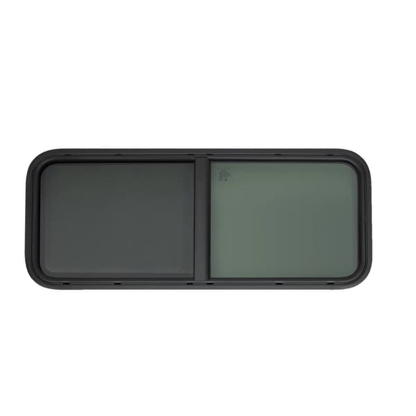 Härdat Glas RV-Fönster, Skjutdesign, Hög Integritetsskydd,1000x400mm