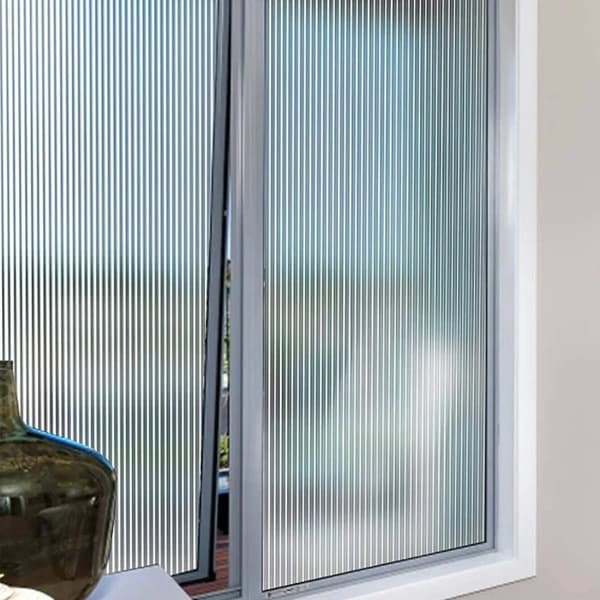 Vinduesprivatlivsfilm, UV-beskyttelse, varme kontrol,Frosted Tagrende, 90x300 cm