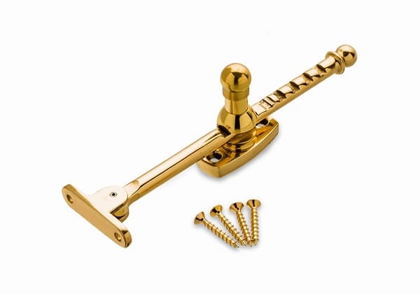 Vädringsbeslag SafetyFitting Antique HomeSafety Mässing utåtgående fönster