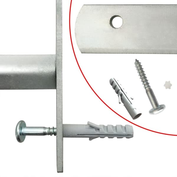 Justerbart Fönstergaller för fönster med 2 stänger 500-650 mm -  Fönster